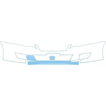 2008 SUBARU LEGACY 2.5I SPECIAL EDITION Bumper With Plate Cut Out Kit