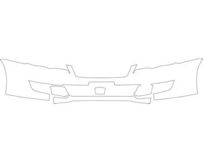 2008 SUBARU LEGACY 2.5I LIMITED Bumper With Plate Cut Out Kit