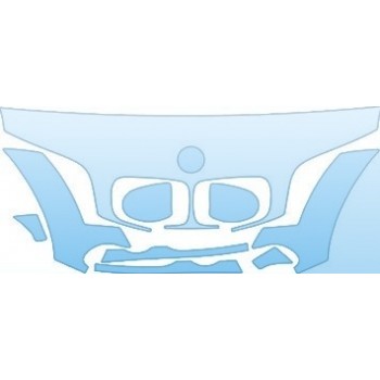 PAINT PROTECTION KIT - 2004 BMW M3 COUPE HOOD FENDER GRILLE AND MIRRORS. - PRECUT PPF CLEAR BRA WRAP