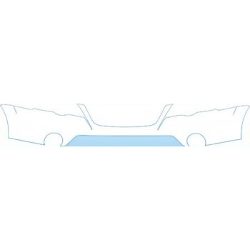 PAINT PROTECTION KIT - 2008 SUBARU OUTBACK 3.0R L.L.BEAN EDITION WAGON UPPER BUMPER KIT - PRECUT PPF CLEAR BRA WRAP
