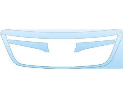 PAINT PROTECTION KIT - 2008 SUBARU OUTBACK 3.0R L.L.BEAN EDITION WAGON GRILLE KIT - PRECUT PPF CLEAR BRA WRAP