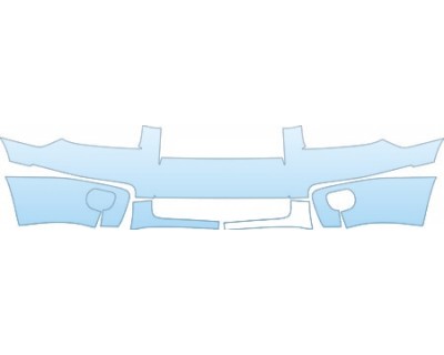 PAINT PROTECTION KIT - 2008 SUBARU FORESTER 2.5 X L.L. BEAN EDITION BUMPER KIT - PRECUT PPF CLEAR BRA WRAP