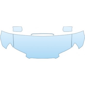 2008 SUBARU FORESTER 2.5 X L.L. BEAN EDITION  Hood Fender Mirror Kit - PRECUT PPF CLEAR BRA WRAP