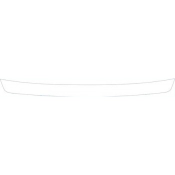 PAINT PROTECTION KIT - 2005 BMW M3 COUPE REAR BUMPER (LUGGAGE LOADING AREA) - PRECUT PPF CLEAR BRA WRAP