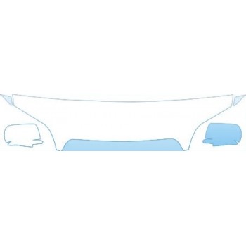 PAINT PROTECTION KIT - 2005 SUBARU BAJA 450 HOOD FENDER MIRROR KIT - PRECUT PPF CLEAR BRA WRAP