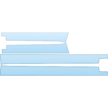 Precut PPF Kit – Clear Bra Paint Protection Film PAINT PROTECTION KIT - 2005 SUBARU BAJA 450 DOOR SILLS KIT - PRECUT PPF CLEAR BRA WRAP