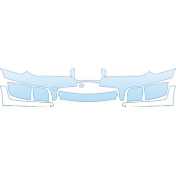 PAINT PROTECTION KIT - 2007 SUBARU IMPREZA WRX 2.5I SPORT WAGON BUMPER KIT - PRECUT PPF CLEAR BRA WRAP