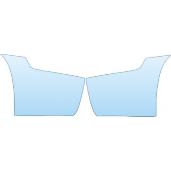 2008 SUBARU FORESTER SPORTS 2.5 X  Splash Kit - PRECUT PPF CLEAR BRA WRAP