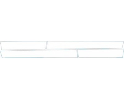 PAINT PROTECTION KIT - 2006 SUZUKI AERIO SEDAN DOORS KIT - PRECUT PPF CLEAR BRA WRAP