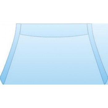 PAINT PROTECTION KIT - 2006 SUZUKI AERIO WAGON ROOF A-PILLAR KIT - PRECUT PPF CLEAR BRA WRAP