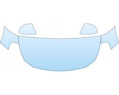 2007 SUZUKI SX-4 CROSSOVER  Hood Fender Mirror Kit - PRECUT PPF CLEAR BRA WRAP