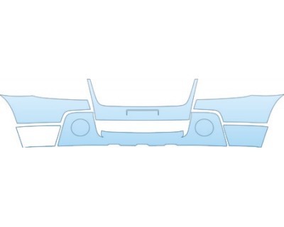 PAINT PROTECTION KIT - 2011 SUZUKI GRAND VITARA X-SPORT  BUMPER KIT - PRECUT PPF CLEAR BRA WRAP
