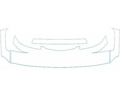 PAINT PROTECTION KIT - 2005 TOYOTA CAMRY BASE BUMPER KIT - PRECUT PPF CLEAR BRA WRAP