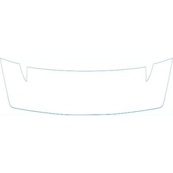 PAINT PROTECTION KIT - 2005 TOYOTA CAMRY LE REAR BUMPER DECK KIT - PRECUT PPF CLEAR BRA WRAP