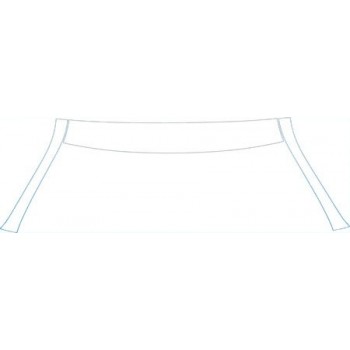 PAINT PROTECTION KIT - 2005 TOYOTA CAMRY LE ROOF A-PILLAR KIT - PRECUT PPF CLEAR BRA WRAP