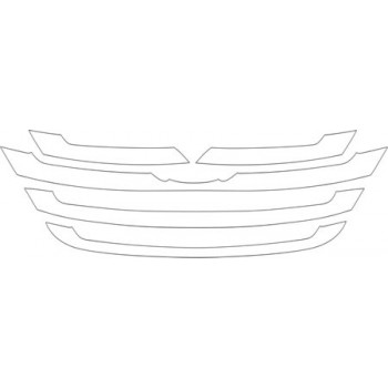 2008 TOYOTA CAMRY LE  Grille Kit