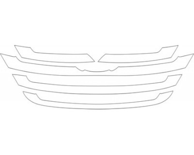 2008 TOYOTA CAMRY XLE  Grille Kit