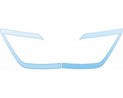 PAINT PROTECTION KIT - 2007 TOYOTA CAMRY SE GRILLE KIT - PRECUT PPF CLEAR BRA WRAP