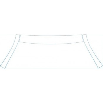 PAINT PROTECTION KIT - 2007 TOYOTA CAMRY LE ROOF A-PILLAR KIT - PRECUT PPF CLEAR BRA WRAP