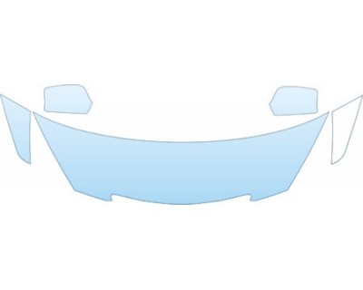 2004 TOYOTA CAMRY SOLARA COUPE Hood Fender Mirror Kit - PRECUT PPF CLEAR BRA WRAP