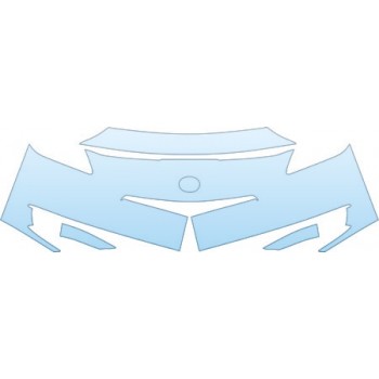 PAINT PROTECTION KIT - 2004 TOYOTA CELICA BASE MODEL BUMPER KIT - PRECUT PPF CLEAR BRA WRAP