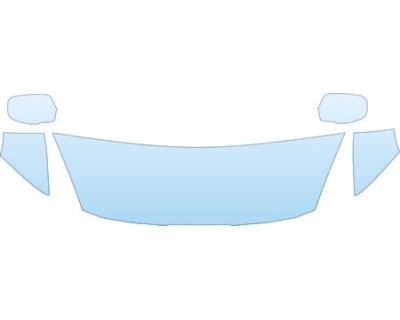 2005 TOYOTA CELICA GTS  Hood Fender Mirror Kit - PRECUT PPF CLEAR BRA WRAP