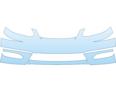 PAINT PROTECTION KIT - 2005 TOYOTA COROLLA SPORT PLUS BUMPER(SPORT) KIT - PRECUT PPF CLEAR BRA WRAP