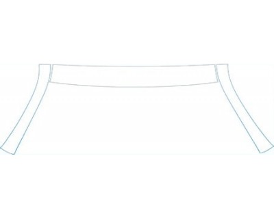 PAINT PROTECTION KIT - 2005 TOYOTA COROLLA SPORT PLUS ROOF A-PILLAR KIT - PRECUT PPF CLEAR BRA WRAP