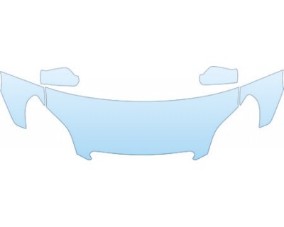 2005 TOYOTA MATRIX BASE  Hood Fender Mirror Kit - PRECUT PPF CLEAR BRA WRAP