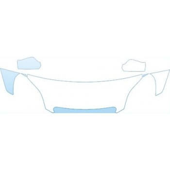 2006 TOYOTA MATRIX BASE  Hood Fender Mirror Kit - PRECUT PPF CLEAR BRA WRAP