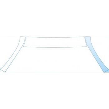 PAINT PROTECTION KIT - 2005 TOYOTA MATRIX BASE ROOF A-PILLAR KIT - PRECUT PPF CLEAR BRA WRAP