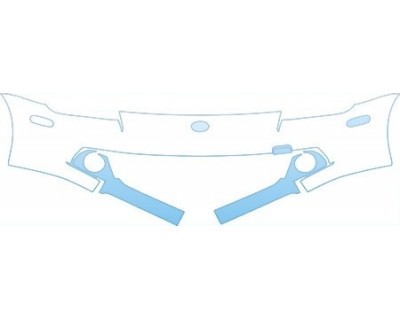 PAINT PROTECTION KIT - 2005 TOYOTA MR2 XR BUMPER KIT - PRECUT PPF CLEAR BRA WRAP