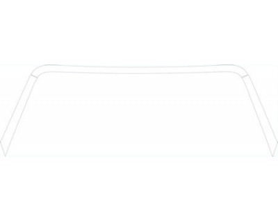 PAINT PROTECTION KIT - 2005 TOYOTA MR2 XR ROOF A-PILLAR KIT - PRECUT PPF CLEAR BRA WRAP