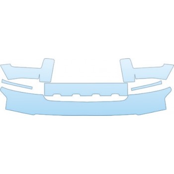 PAINT PROTECTION KIT - 2005 TOYOTA 4RUNNER WAGON BUMPER KIT - PRECUT PPF CLEAR BRA WRAP