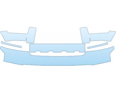 PAINT PROTECTION KIT - 2005 TOYOTA 4RUNNER WAGON BUMPER KIT - PRECUT PPF CLEAR BRA WRAP