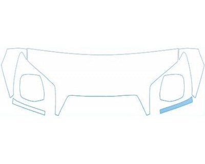 PAINT PROTECTION KIT - 2005 TOYOTA 4RUNNER WAGON HOOD FENDER MIRROIR KIT - PRECUT PPF CLEAR BRA WRAP