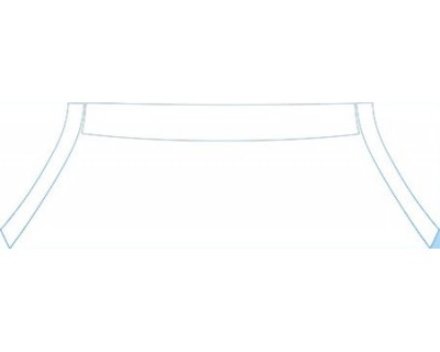PAINT PROTECTION KIT - 2009 TOYOTA 4RUNNER SPORT EDITION ROOF A-PILLAR KIT - PRECUT PPF CLEAR BRA WRAP