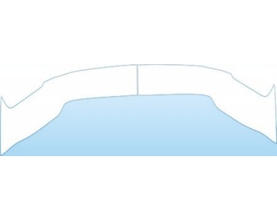PAINT PROTECTION KIT - 2005 TOYOTA HIGHLANDER BASE LOWER BUMPER KIT - PRECUT PPF CLEAR BRA WRAP