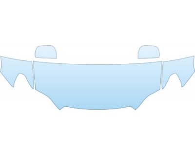 PAINT PROTECTION KIT - 2010 TOYOTA HIGHLANDER BASE  HOOD FENDER MIRROR KIT - PRECUT PPF CLEAR BRA WRAP