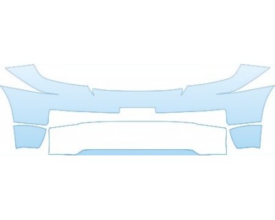 PAINT PROTECTION KIT - 2009 TOYOTA LAND CRUISER SPORT BUMPER KIT - PRECUT PPF CLEAR BRA WRAP