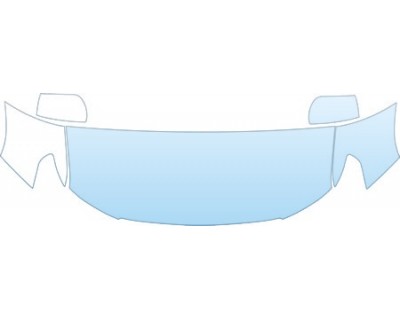 PAINT PROTECTION KIT - 2012 TOYOTA LAND CRUISER SPORT  HOOD FENDER MIRROR KIT - PRECUT PPF CLEAR BRA WRAP