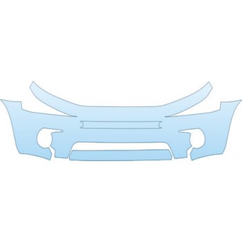 PAINT PROTECTION KIT - 2005 TOYOTA RAV4 BASE BUMPER KIT - PRECUT PPF CLEAR BRA WRAP
