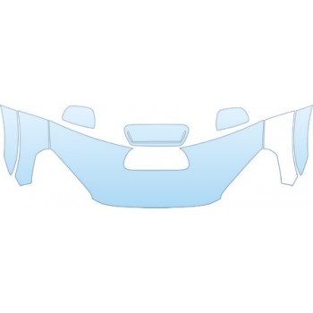 PAINT PROTECTION KIT - 2004 TOYOTA RAV4 SPORT S HOOD FENDER MIRROR KIT - PRECUT PPF CLEAR BRA WRAP