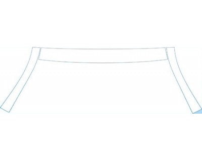 PAINT PROTECTION KIT - 2008 TOYOTA RAV4 BASE ROOF A-PILLAR KIT - PRECUT PPF CLEAR BRA WRAP