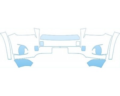 2010 TOYOTA RAV4 LIMITED  Bumper With Plate Cut Out(limited) Kit