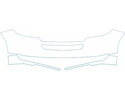 PAINT PROTECTION KIT - 2004 TOYOTA SIENNA BUMPER KIT - PRECUT PPF CLEAR BRA WRAP