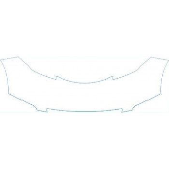 PAINT PROTECTION KIT - 2009 TOYOTA SIENNA CE UPPER BUMPER KIT - PRECUT PPF CLEAR BRA WRAP