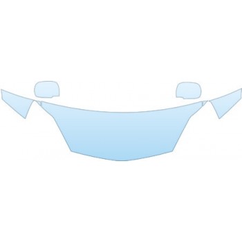 2008 TOYOTA SIENNA CE  Hood Fender Mirror Kit - PRECUT PPF CLEAR BRA WRAP