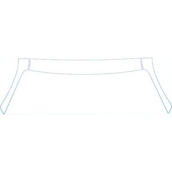 PAINT PROTECTION KIT - 2008 TOYOTA SIENNA LE ROOF A-PILLAR KIT - PRECUT PPF CLEAR BRA WRAP