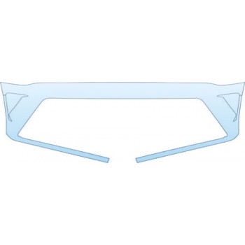 PAINT PROTECTION KIT - 2007 TOYOTA TACOMA X-RUNNER GRILLE KIT - PRECUT PPF CLEAR BRA WRAP